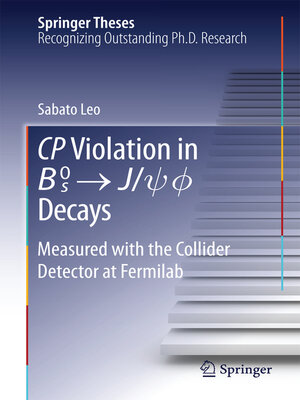 cover image of CP Violation in {B_s}^0 -> J/psi.phi Decays